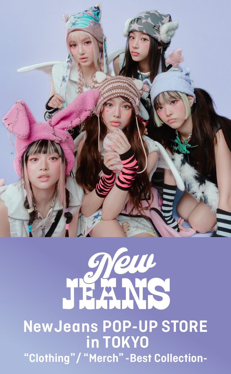 NewJeans POP-UP STORE in TOKYO “Clothing”/“Merch”-Best Collection 
